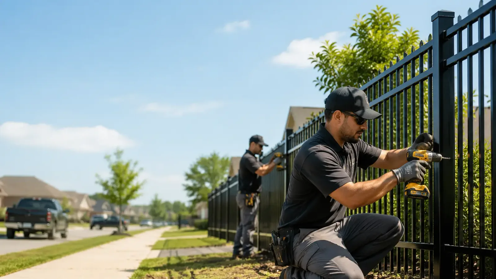 Metal Fence Installation in Scottville, MI